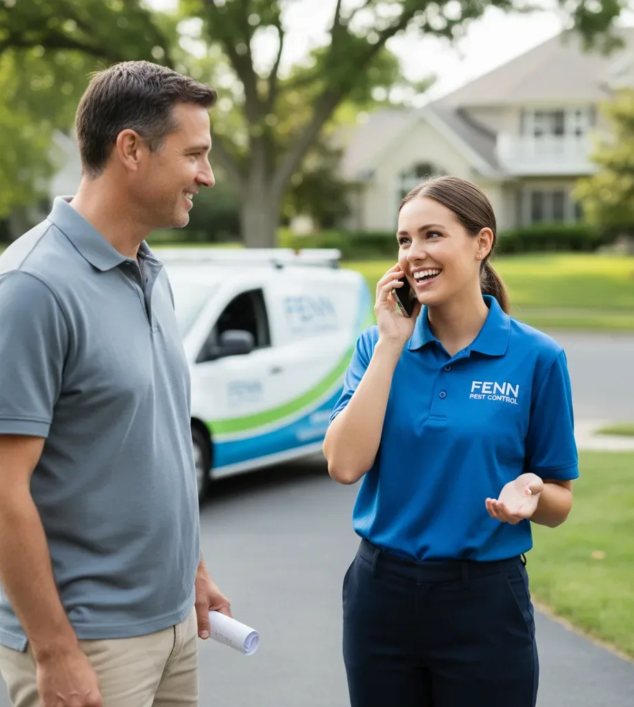 Fenn Pest Control customer support in Buena